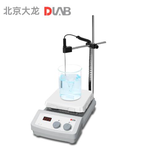 北京大龍LCD數(shù)控加熱型7寸方盤磁力攪拌器MS7-H550-S